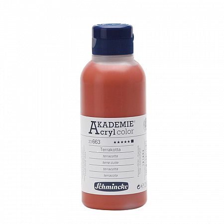 Akademie Acryl, 250ml - 663 terracotta