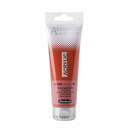 Akademie Acryl 120ml - 665 burnt Sienna