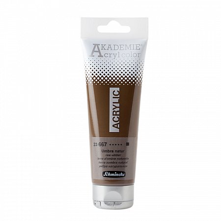 Akademie Acryl 120ml - 667 raw umber