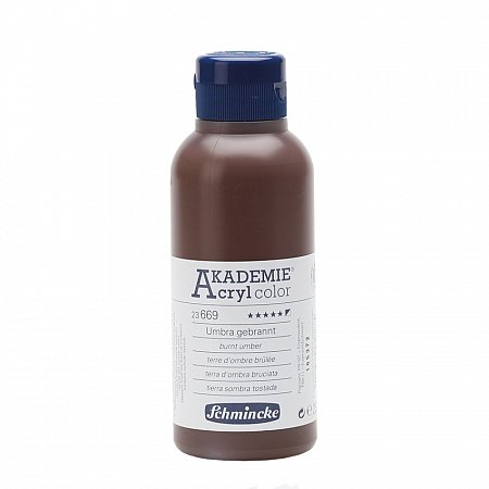 Akademie Acryl, 250ml - 669 burnt umber