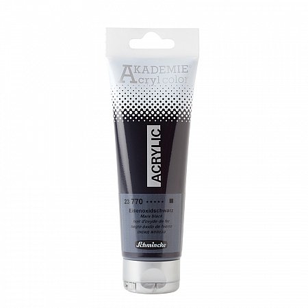Akademie Acryl 120ml - 770 Mars black