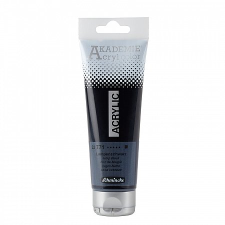Akademie Acryl 120ml - 771 lamp black