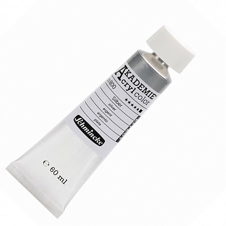 Akademie Acryl, Effect colours 60ml - 800 silver