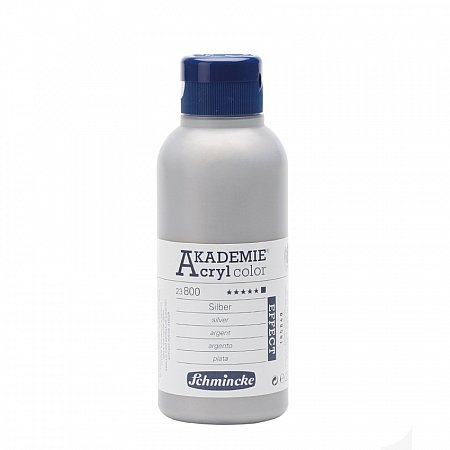 Akademie Acryl, Effect colours 250ml - 800 silver