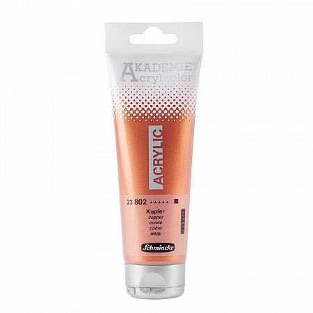 Akademie Acryl, Effect colours 120ml - 802 copper