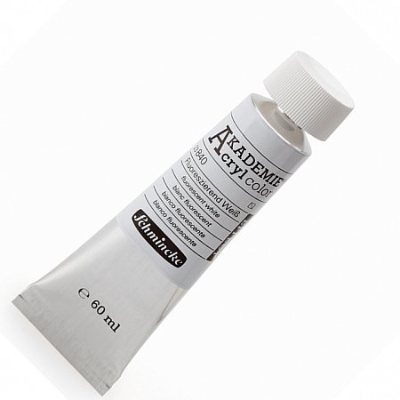 Akademie Acryl, Effect colours 60ml - 840 fluorescent white