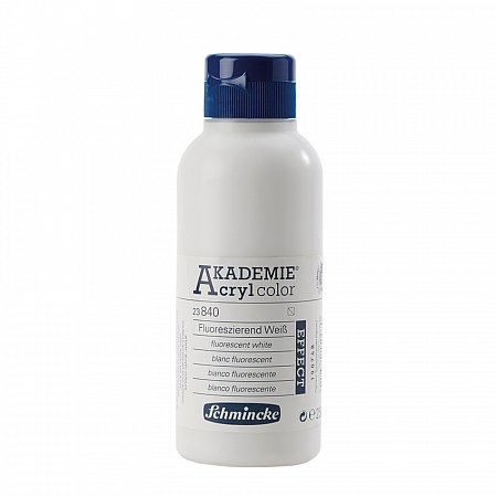 Akademie Acryl, Effect colours 250ml - 840 fluorescent white