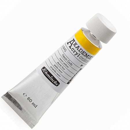 Akademie Acryl, Effect colours 60ml - 845 neon yellow