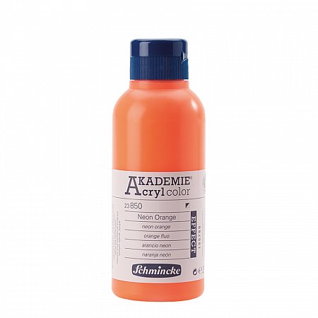 Akademie Acryl, Effect colours 250ml - 850 neon orange