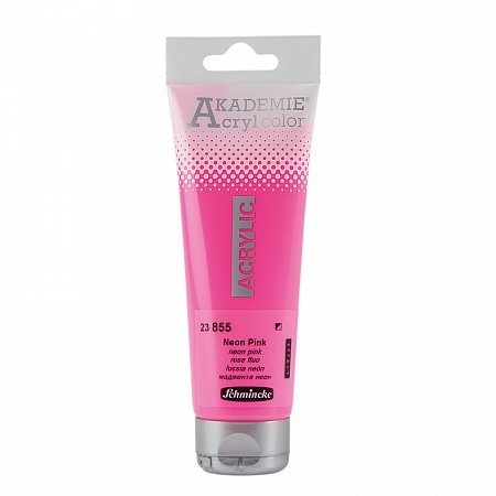 Akademie Acryl, Effect colours 120ml - 855 neon pink