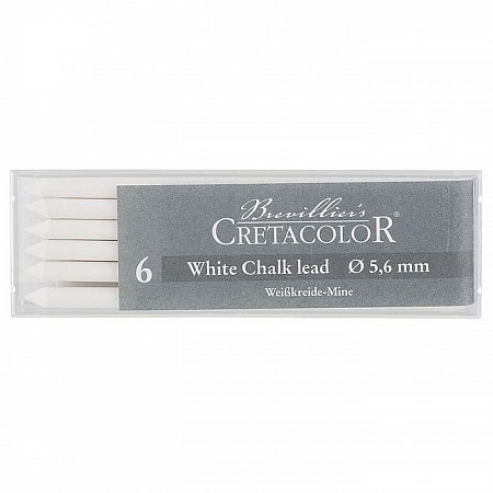 Cretacolor Artist Leads 5,6mm 152 White chalk