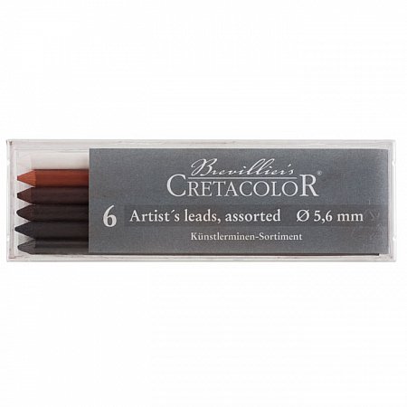 Cretacolor Artist Leads 5,6mm (6pcs) Assorted