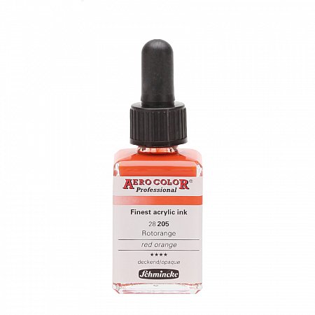 Aero Color Professional 28ml - 205 Red Orange