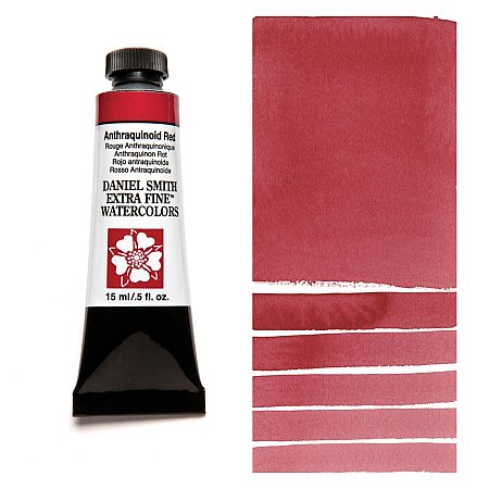 Daniel Smith Watercolor 15ml - 005 Anthraquinoid Red.