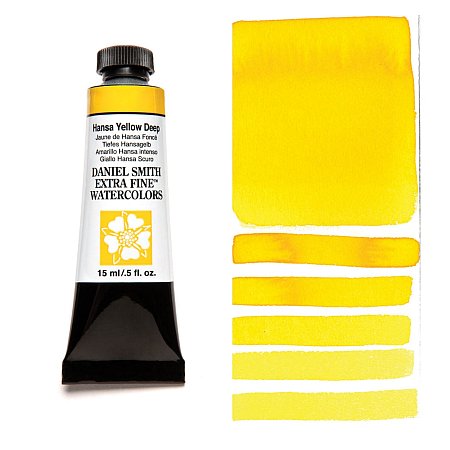 Daniel Smith Watercolor 15ml - 040 Hansa Yellow Deep.