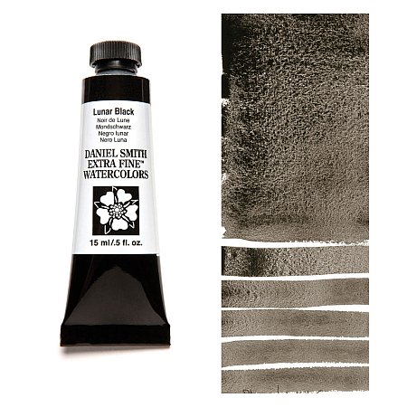 Daniel Smith Watercolor 15ml - 049 Lunar Black