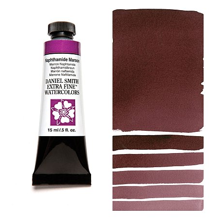 Daniel Smith Watercolor 15ml - 059 Naphthamide Maroon.