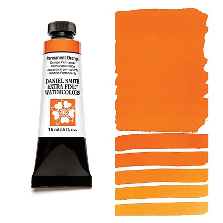 Daniel Smith Watercolor 15ml - 071 Permanent Orange.