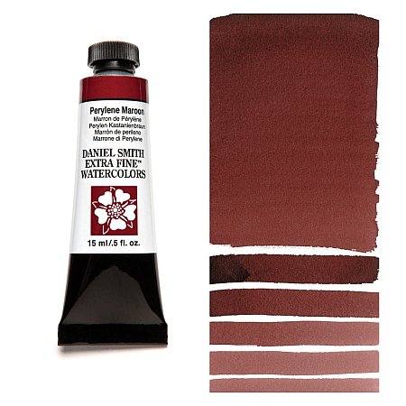 Daniel Smith Watercolor 15ml - 074 Perylene Maroon.