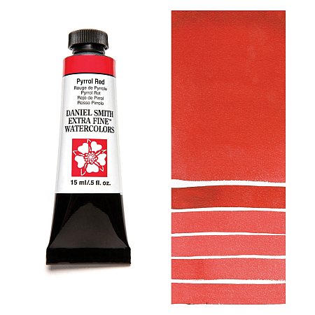 Daniel Smith Watercolor 15ml - 084 Pyrrol Red.