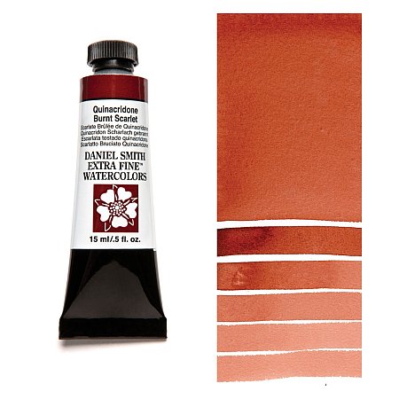 Daniel Smith Watercolor 15ml - 087 Quinacridone Burnt Scarlet