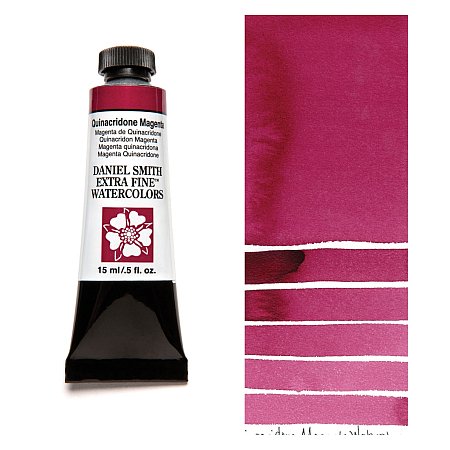 Daniel Smith Watercolor 15ml - 090 Quinacridone Magenta