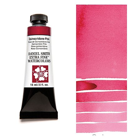 Daniel Smith Watercolor 15ml - 095 Quinacridone Pink