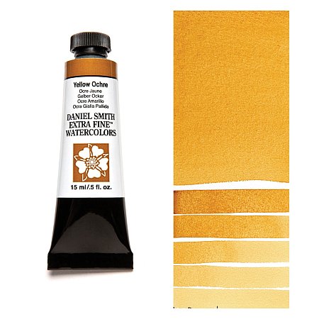 Daniel Smith Watercolor 15ml - 114 Yellow Ochre