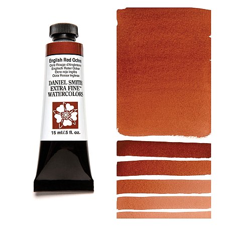 Daniel Smith Watercolor 15ml - 136 English Red Ochre.