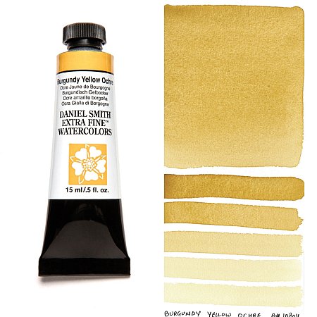 Daniel Smith Watercolor 15ml - 147 Burgundy Yellow Ochre.