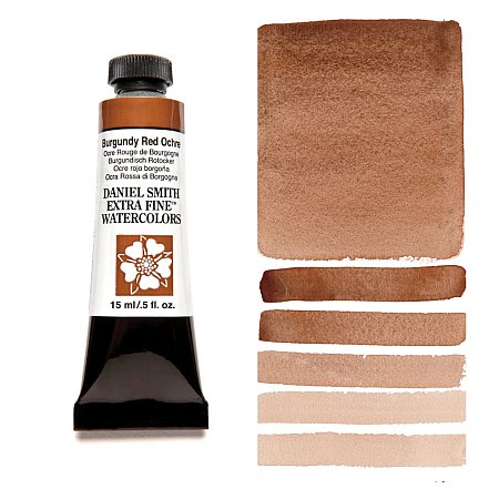 Daniel Smith Watercolor 15ml - 151 Burgundy Red Ochre.