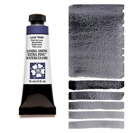 Daniel Smith Watercolor 15ml - 182 Lunar Violet.