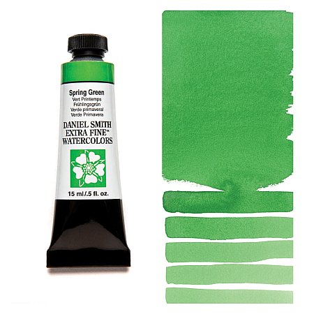 Daniel Smith Watercolor 15ml - 208 Spring Green.