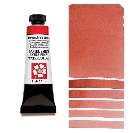 Daniel Smith Watercolor 15ml - 224 Anthraquinoid Scarlet.