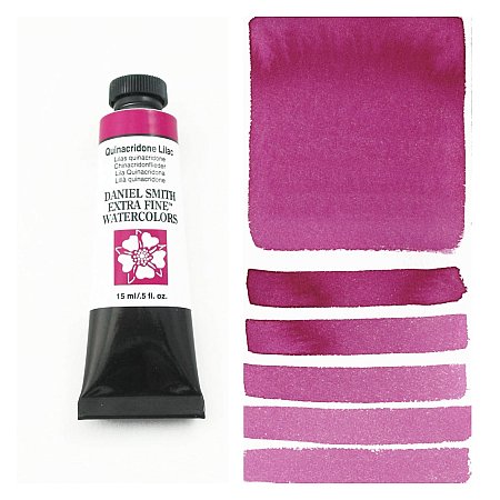 Daniel Smith Watercolor 15ml - 236 Quinacridone Lilac.