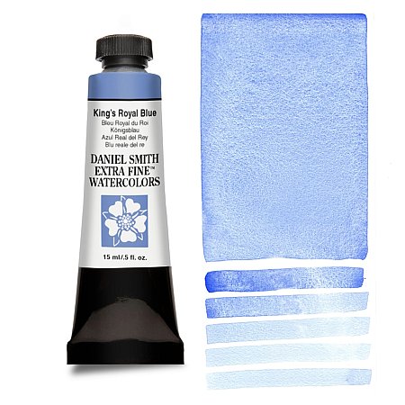 Daniel Smith Watercolor 15ml - 252 Kings Royal Blue.