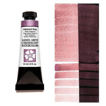 Daniel Smith Watercolor 15ml - 4032 Iridescent Ruby.