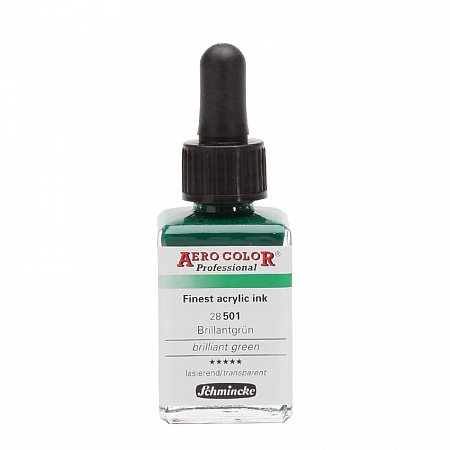 Aero Color Professional 28ml - 501 Brilliant Green