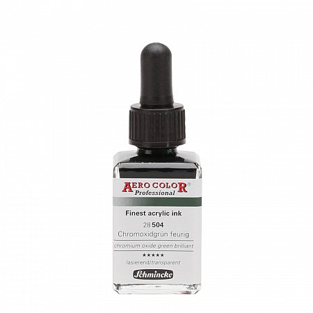 Aero Color Professional 28ml - 504 Chromium Oxide Green Brill.