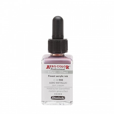 Aero Color Professional, 28ml - 908 AERO METALLIC dark copper