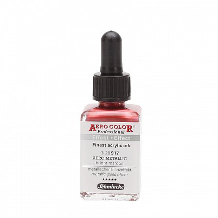 Aero Color Professional, 28ml - 917 AERO METALLIC bright maroon