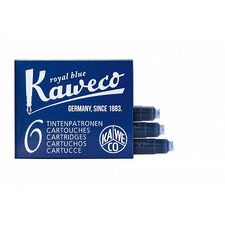 Kaweco Ink Cartridges (6 pcs) - Royal Blue 