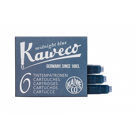 Kaweco Ink Cartridges (6 pcs) - Midnight Blue 