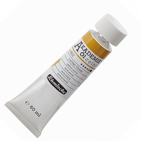 Akademie oil 60ml - 602 yellow ochre