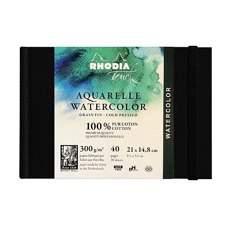 Rhodia Touch Watercolor book 300g - A5 Landscape
