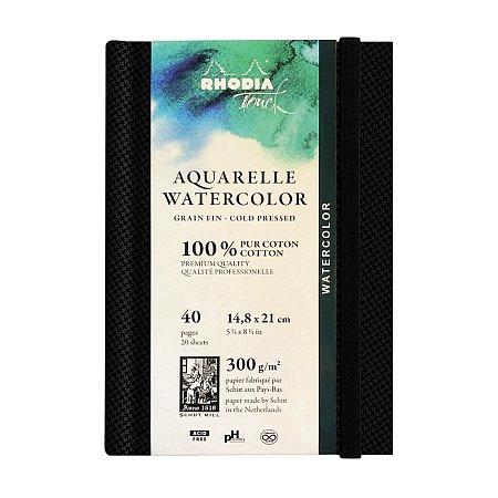 Rhodia Touch Watercolor book 300g - A5 Portrait