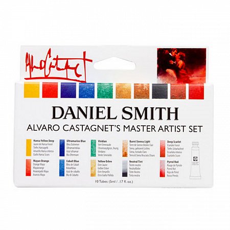 Daniel Smith Watercolour Alvaro Castagnet Master Artist Set 10x5ml