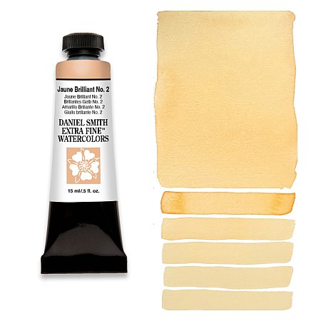 Daniel Smith Watercolor 15ml - 257 Jaune Brilliant No. 2.