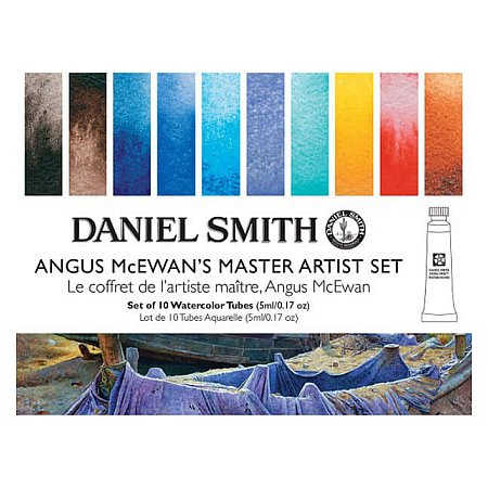 Angus McEwan – Master Artist Watercolor Set 10 x 5 ml