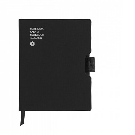 Caran dAche Office Canvas Notebook A6 - Black